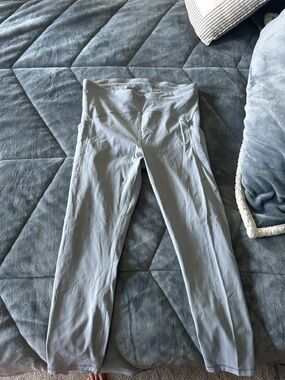 lululemon athletica Light Gray Leggings